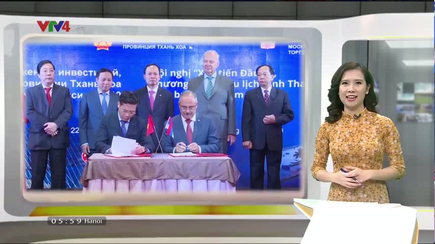 Thanh Hóa đẩy mạnh xúc tiến thương mại với doanh nghiệp Liên bang Nga 