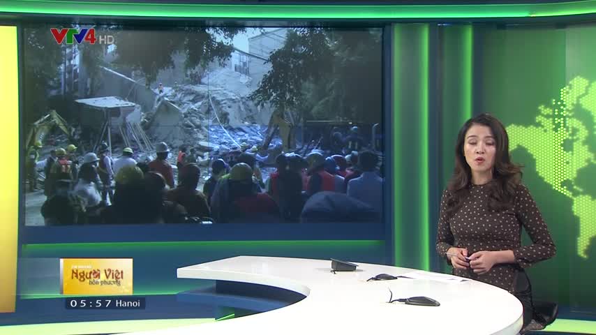 Ảnh hưởng của động đất tại Mexico đến cộng đồng người Việt