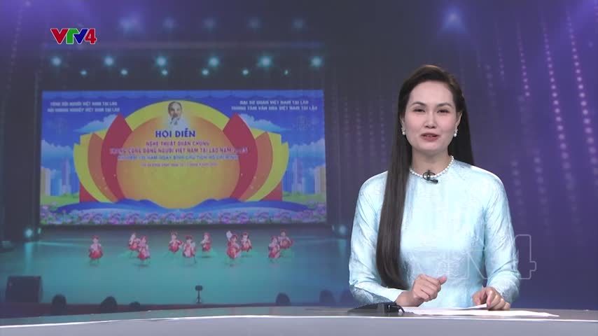 Hội diễn nghệ thuật quần chúng cộng đồng người Việt tại Lào năm 2025