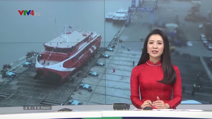 Hạ thủy tàu cao tốc 2 thân  lớn nhất đóng tại Việt Nam