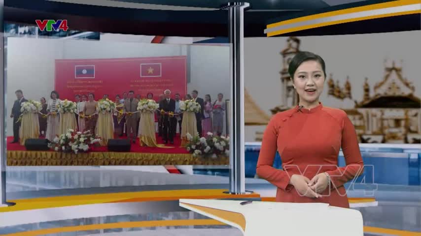 Khánh thành Nhà đa năng Trường Hữu nghị Lào - Việt Nam tỉnh Savannakhet