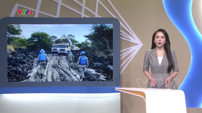  Công binh Việt Nam nối dài cung đường hòa bình