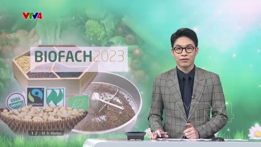 Nông sản hữu cơ Việt Nam thu hút tại hội chợ Biofach 2023
