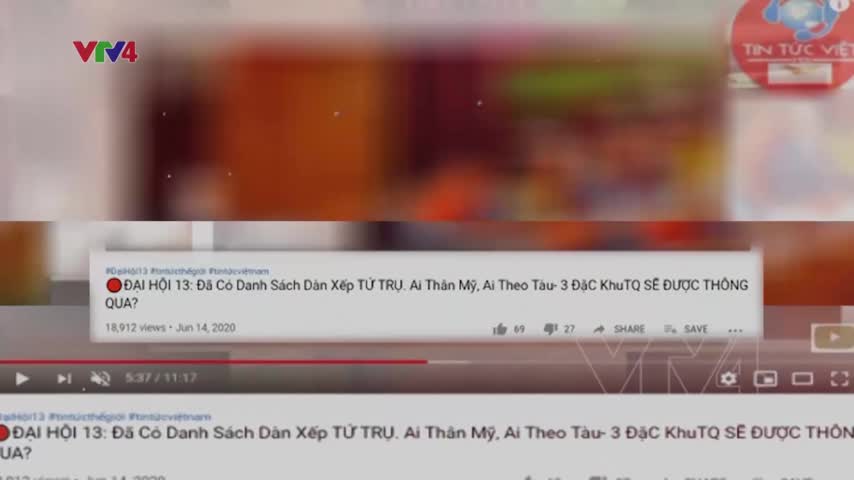 Tiêu điểm: Nhận diện thông tin xấu độc trước Đại hội