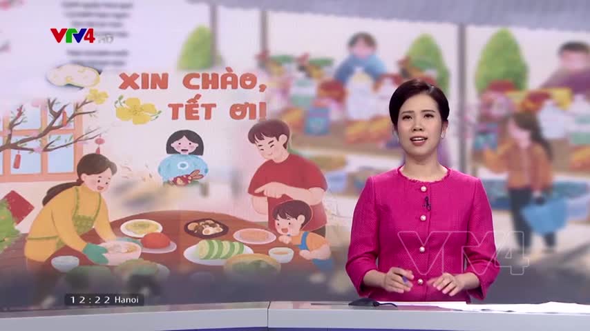 Truyền tình yêu Tết đến độc giả nhí