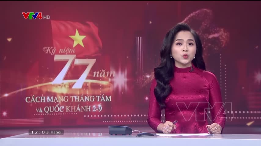 Thả khinh khí cầu kéo đại kỳ mừng quốc khánh