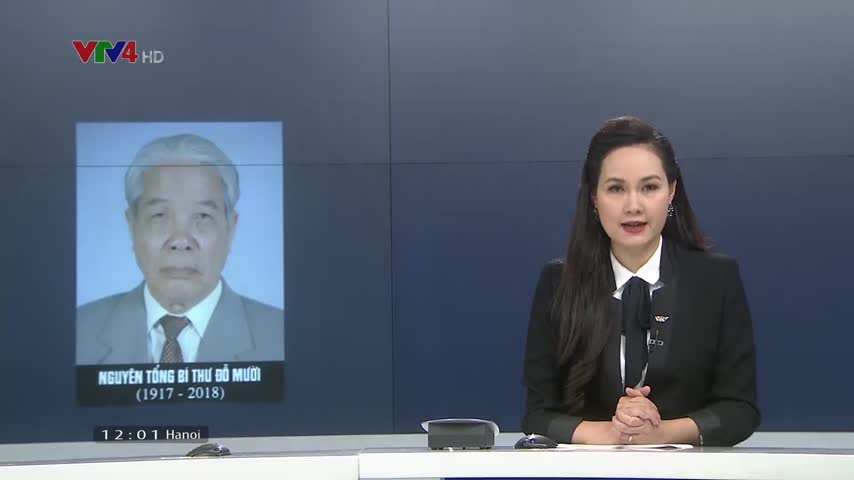 Cử hành trọng thể Lễ truy điệu nguyên Tổng Bí thư Đỗ Mười