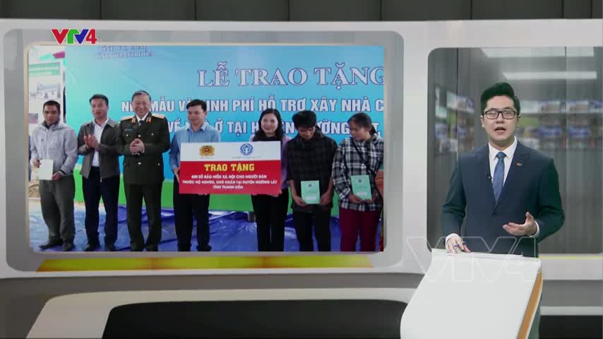 Xây nhà mới ổn định đời sống người dân huyện Mường Lát