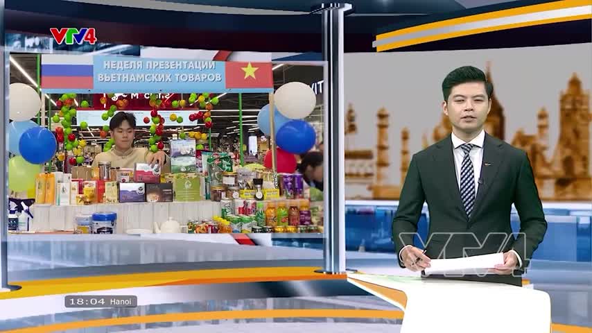 Khai mạc tuần hàng Việt Nam tại Vladivostok