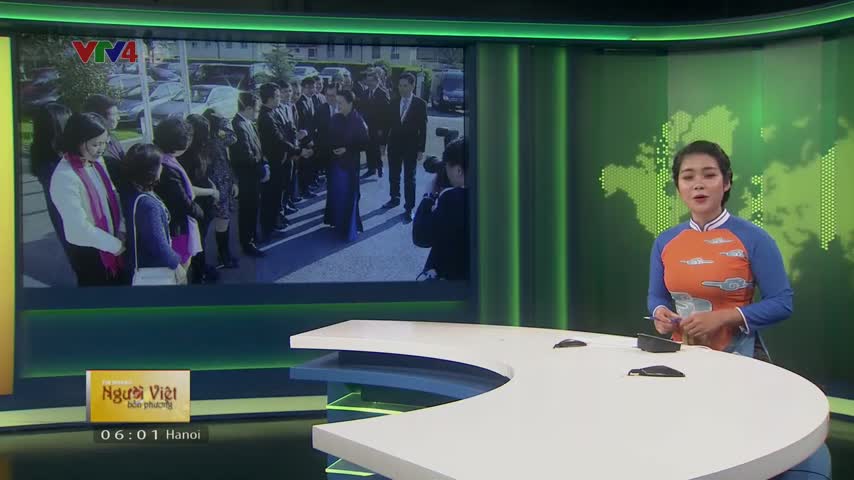 Chủ tịch Quốc hội thăm Đại sứ quán Việt Nam tại Thụy Sỹ