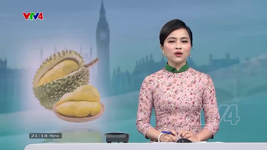 Sầu riêng Việt Nam thâm nhập vào thị trường Anh