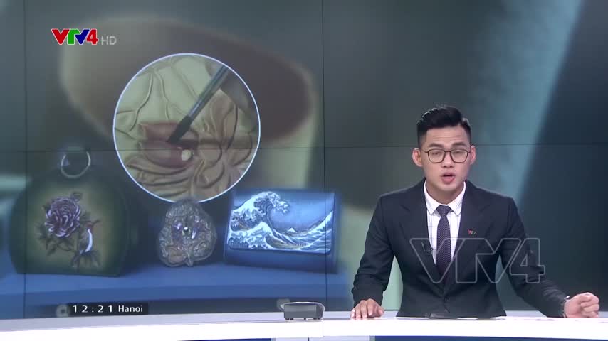 Độc đáo nghệ thuật chạm khắc trên da thuộc