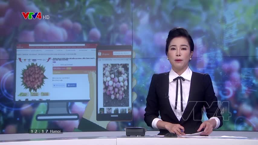 Mở rộng tiêu thụ vải thiều trên nền tảng số