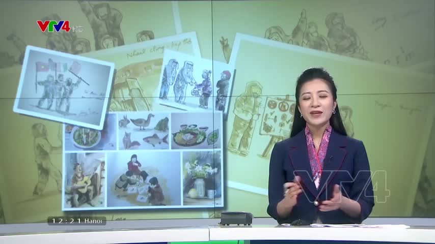 Thử thách vẽ tranh tại nhà – Quyên góp ủng hộ chống dịch