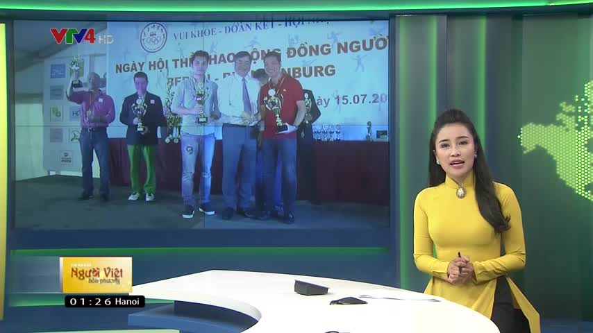 Gala trao giải ngày hội thể thao cộng đồng người Việt tại Berlin-Brandenburg
