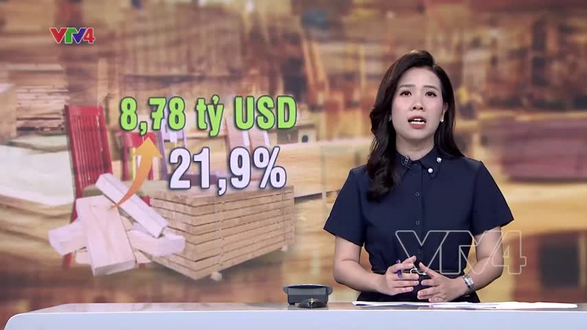 Xuất khẩu gỗ tăng trưởng 22%