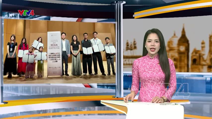Việt Nam giành 8 huy chương vàng tại cuộc thi âm nhạc quốc tế 2026
