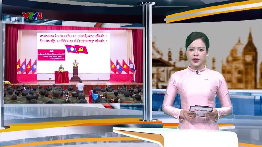 Bộ Quốc phòng Lào tổ chức nói chuyện về 50 năm giải phóng miền Nam