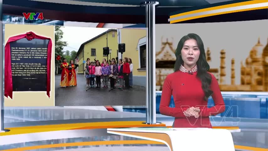Khánh thành bia lưu niệm chủ tịch Hồ Chí Minh tại Chrastava, Cộng hòa Séc