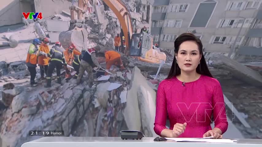 Nỗ lực cứu hộ nạn nhân động đất tại Thổ Nhĩ Kỳ