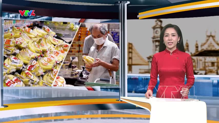 Chuối Việt Nam tăng nhanh thị phần tại Nhật Bản