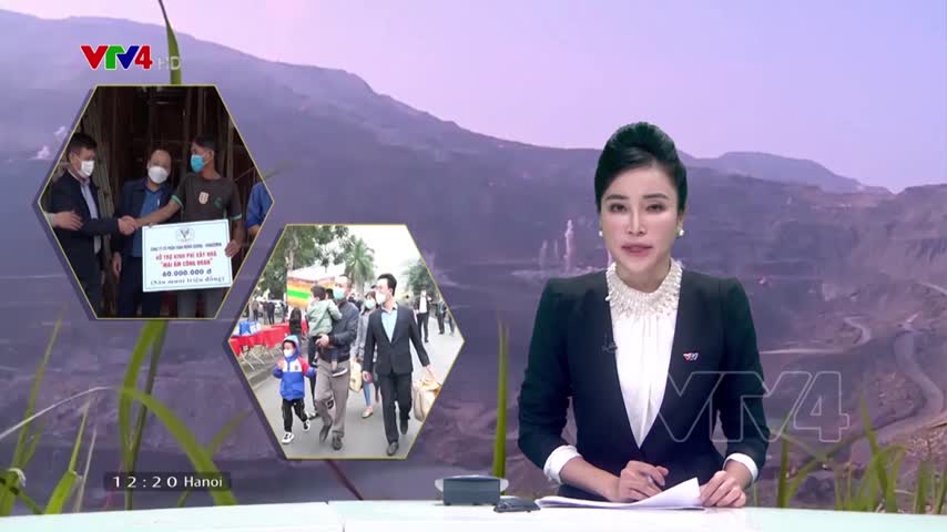 Thợ mỏ an toàn đón Tết