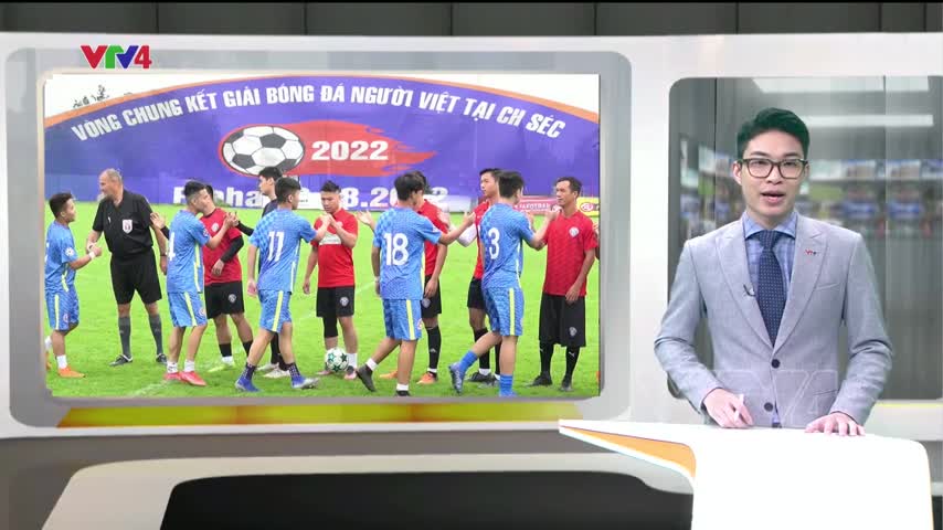 Sôi nổi Giải bóng đá Cộng đồng Việt Nam tại Cộng hòa Séc