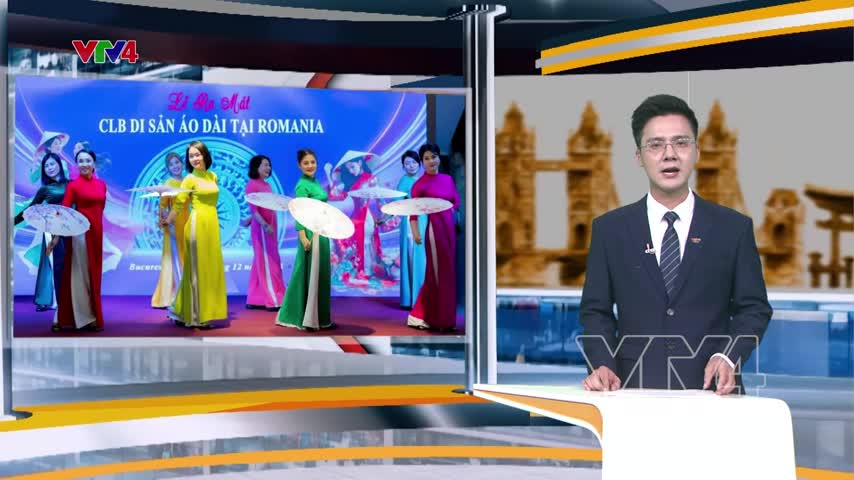 Lễ ra mắt CLB Di sản Áo dài Việt Nam tại Rumani