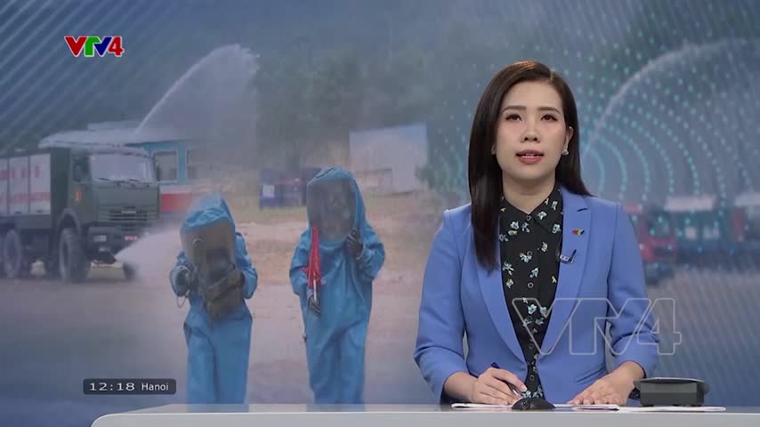 Diễn tập ứng phó vũ khí phóng xạ