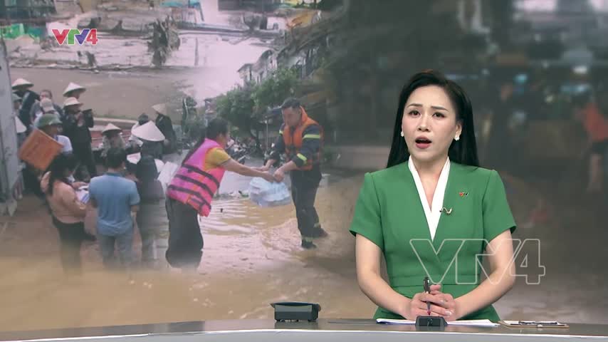 Tình người trong bão lũ