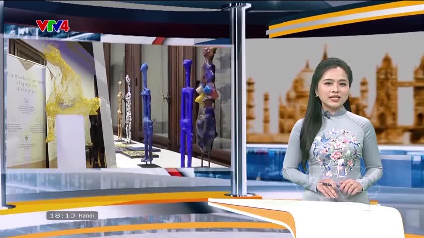 Triển lãm nghệ thuật của Nghệ sỹ kiều bào Jean-Piere Vọng