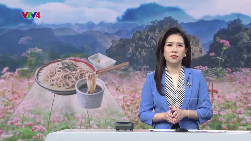 Khi mì soba Nhật Bản được làm từ hạt tam giác mạch Hà Giang