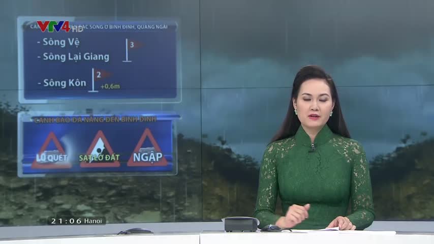 Cảnh báo về tình hình mưa lũ miền Trung