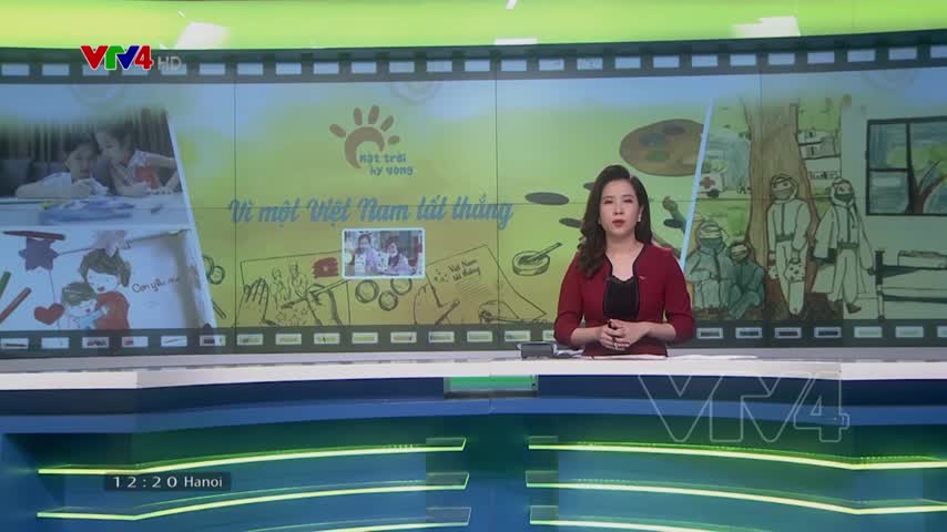 Bệnh nhi vẽ tranh, sáng tác văn học 