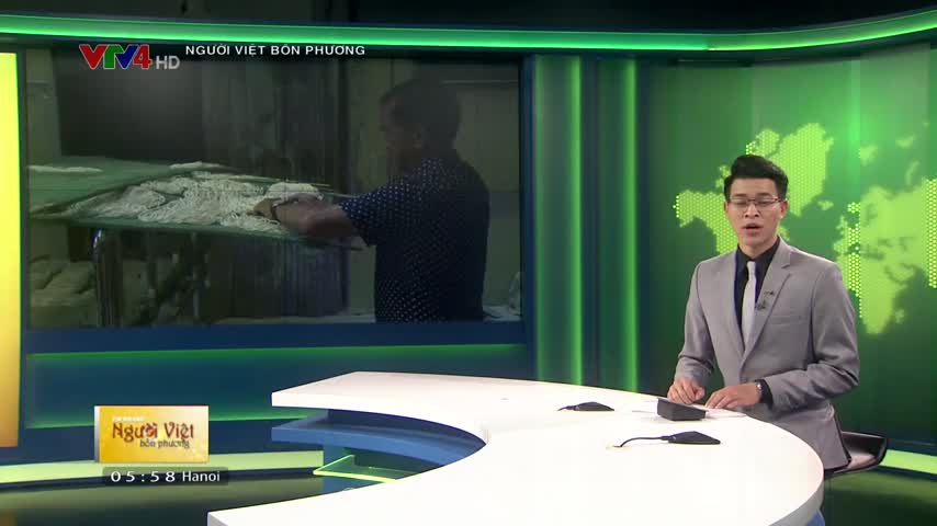 Nghề sản xuất sợi bánh canh của kiều bào Khonkaen, Thái Lan