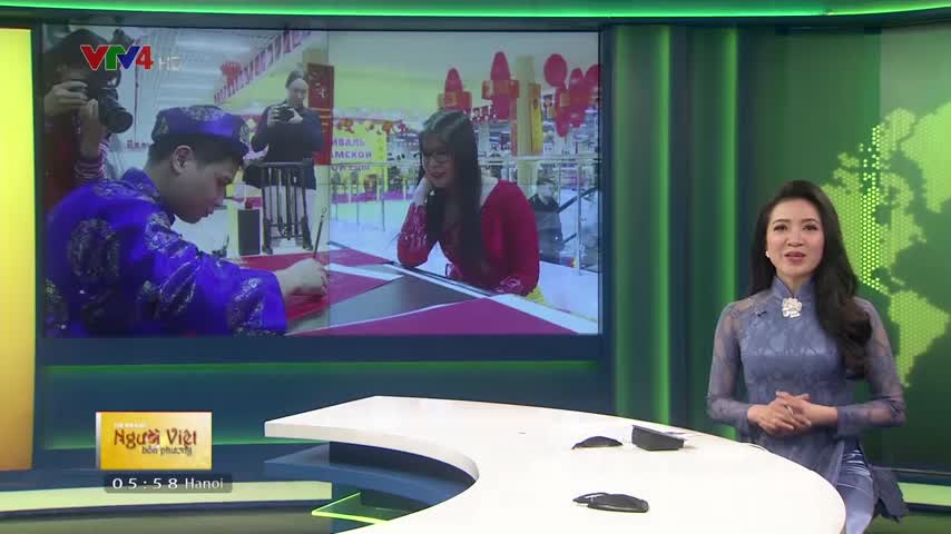 Chợ Tết Việt giữa thủ đô của Nga