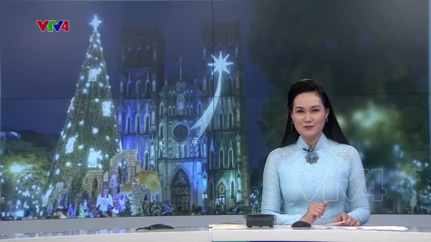 Không khí chuẩn bị Giáng sinh ở Hà Nội