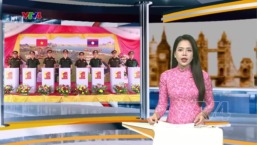 Việt Nam hỗ trợ Lào xây dựng doanh trại quân đội