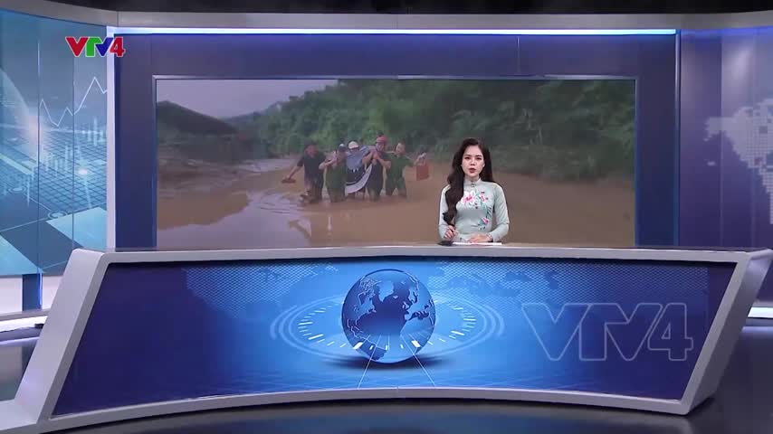 Tình người  giúp mẹ tròn con vuông giữa tâm lũ