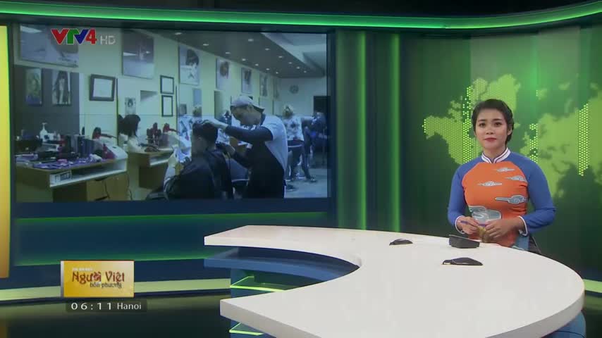 Cắt tóc miễn phí cho sinh viên Việt Nam tại Humber Toronto, Canada