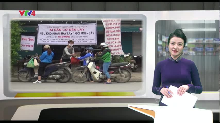 Hỗ trợ thực phẩm cho người khó khăn do dịch Covid-19