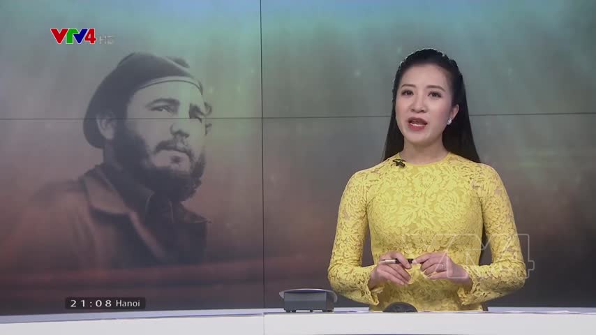 Người dân Việt Nam dâng hoa tưởng nhớ Chủ tịch Cuba Fidel Castro