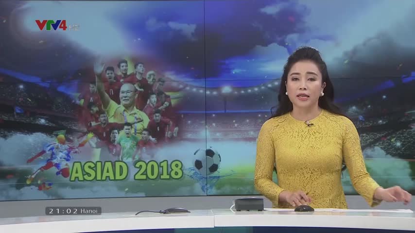 Không khí trận bán kết bóng đá ASIAD Việt Nam – Hàn Quốc tại Hà Nội