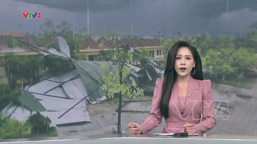 Các trường học thiệt hại nặng do bão số 10