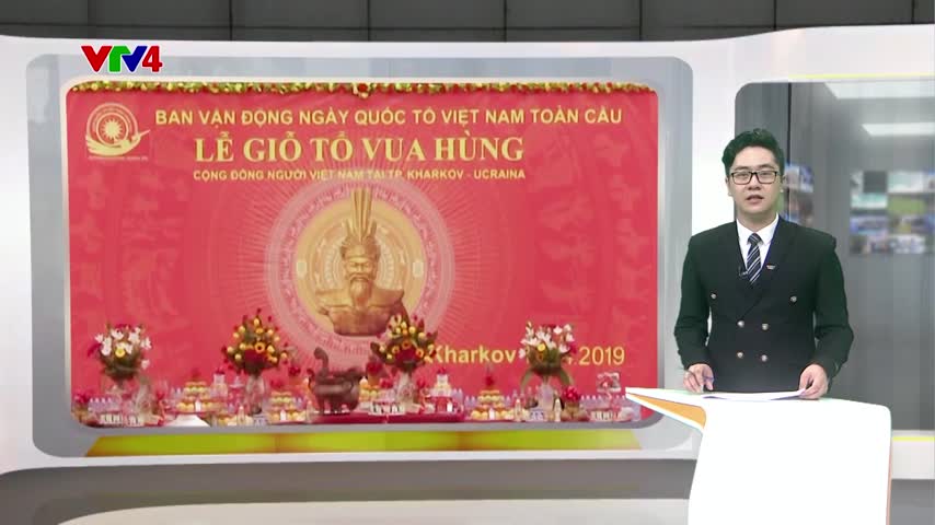 Lễ Giỗ tổ Hùng Vương 2019 của cộng đồng người Việt Nam tại thành phố Kharkov, Ucraina