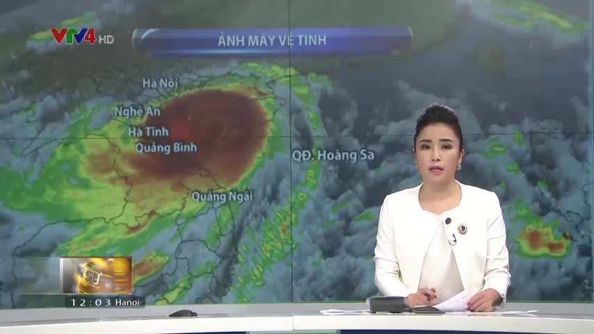 Tình hình bão số 10 tại Quảng Trị