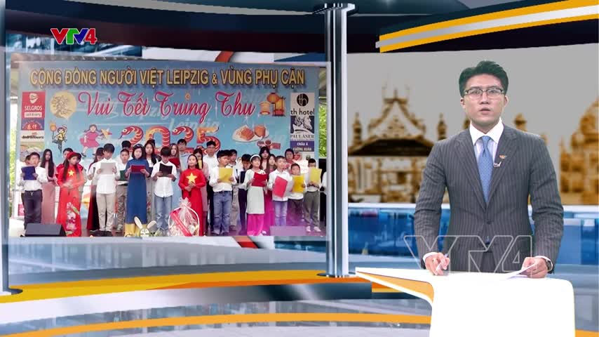 Tết Trung thu rộn ràng tại Leipzig