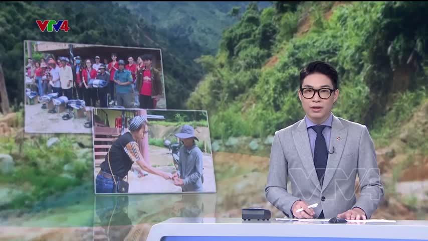 Yêu thương lan tỏa vùng sạt lở núi