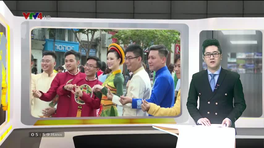 3000 người diễu hành trong trang phục áo dài
