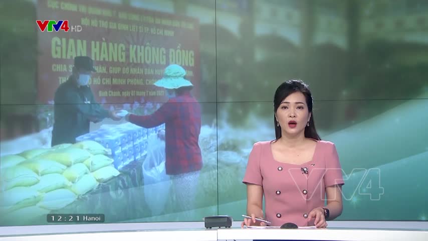 Nghĩa tình quân dân ở gian hàng 0 đồng